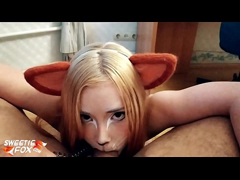 ❤️ Kitsune κατάποση κόκορας και σπέρμα στο στόμα της ❤️ Ανώμαλο βίντεο